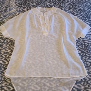 sheer blouse